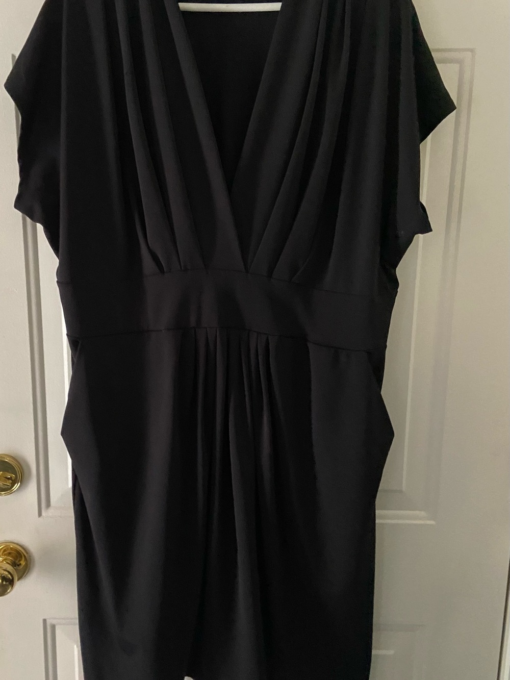 Penningtons Black Midi V-Neck Dress